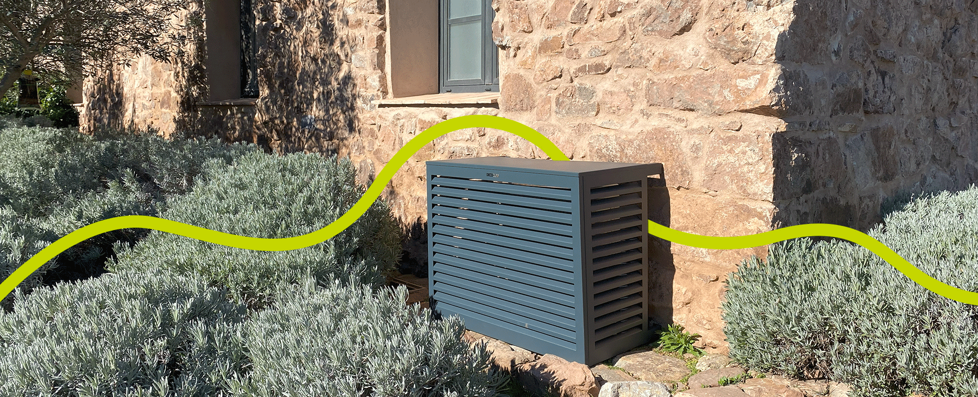 Ano installation cache groupe extrieur climatiseur pompe  chaleur air eau Hrault 34 Gard 30
